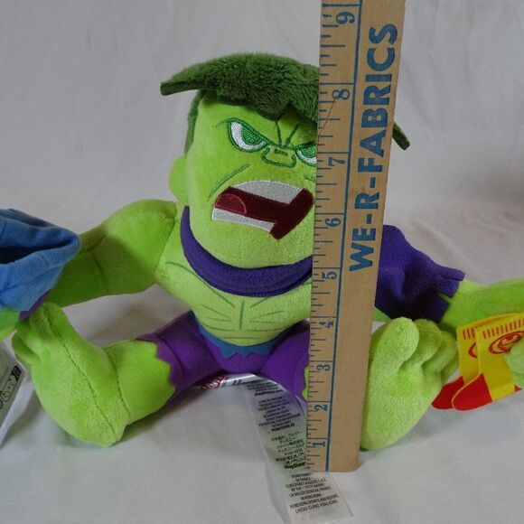 Marvel Holiday Christmas Hulk Plush Doll - Picture 8 of 8